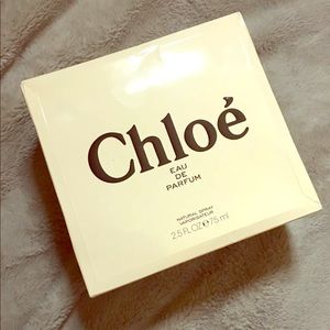 Chloe perfume. Open boxed